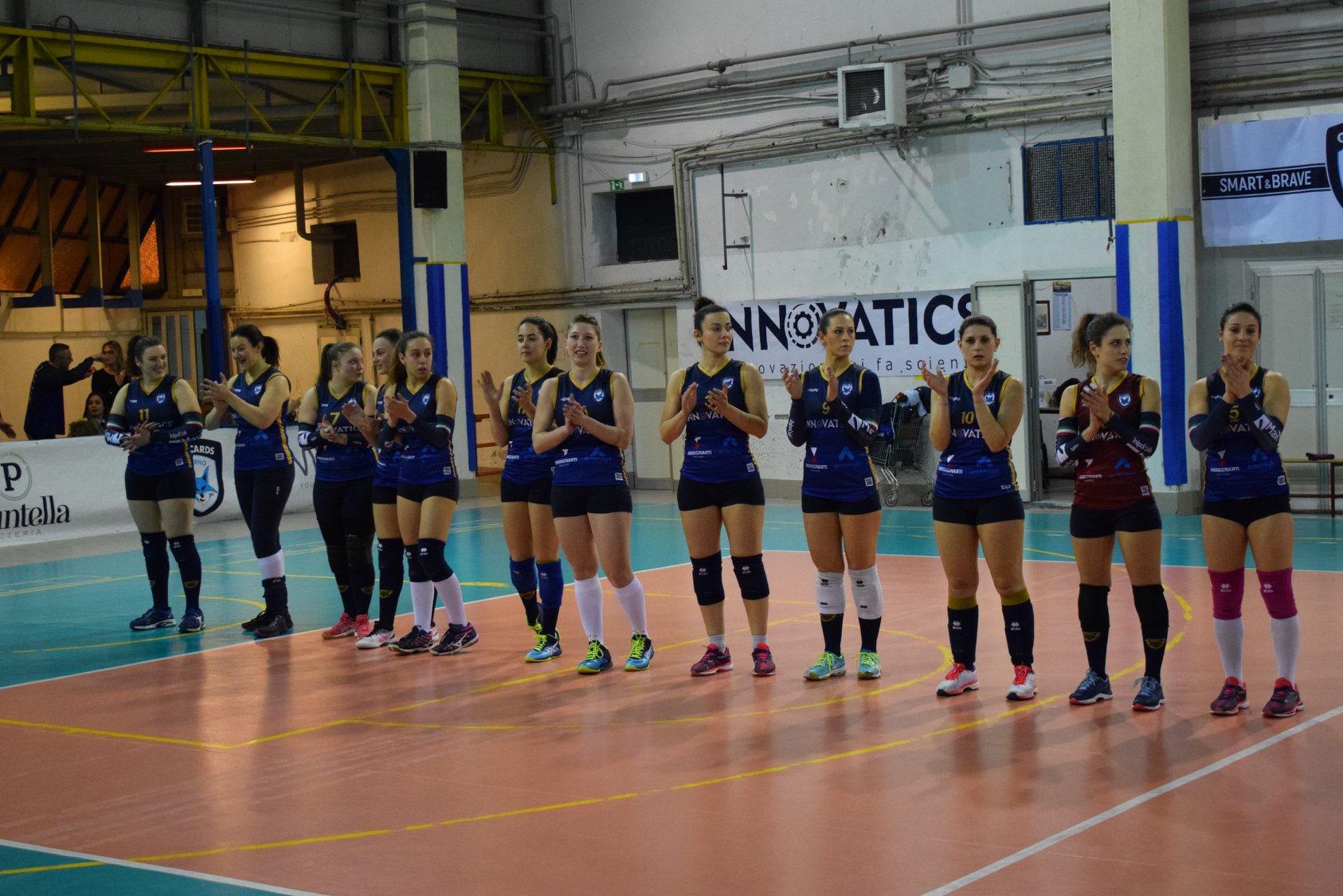 Salerno Guiscards vs Scintille Volley Cava 1